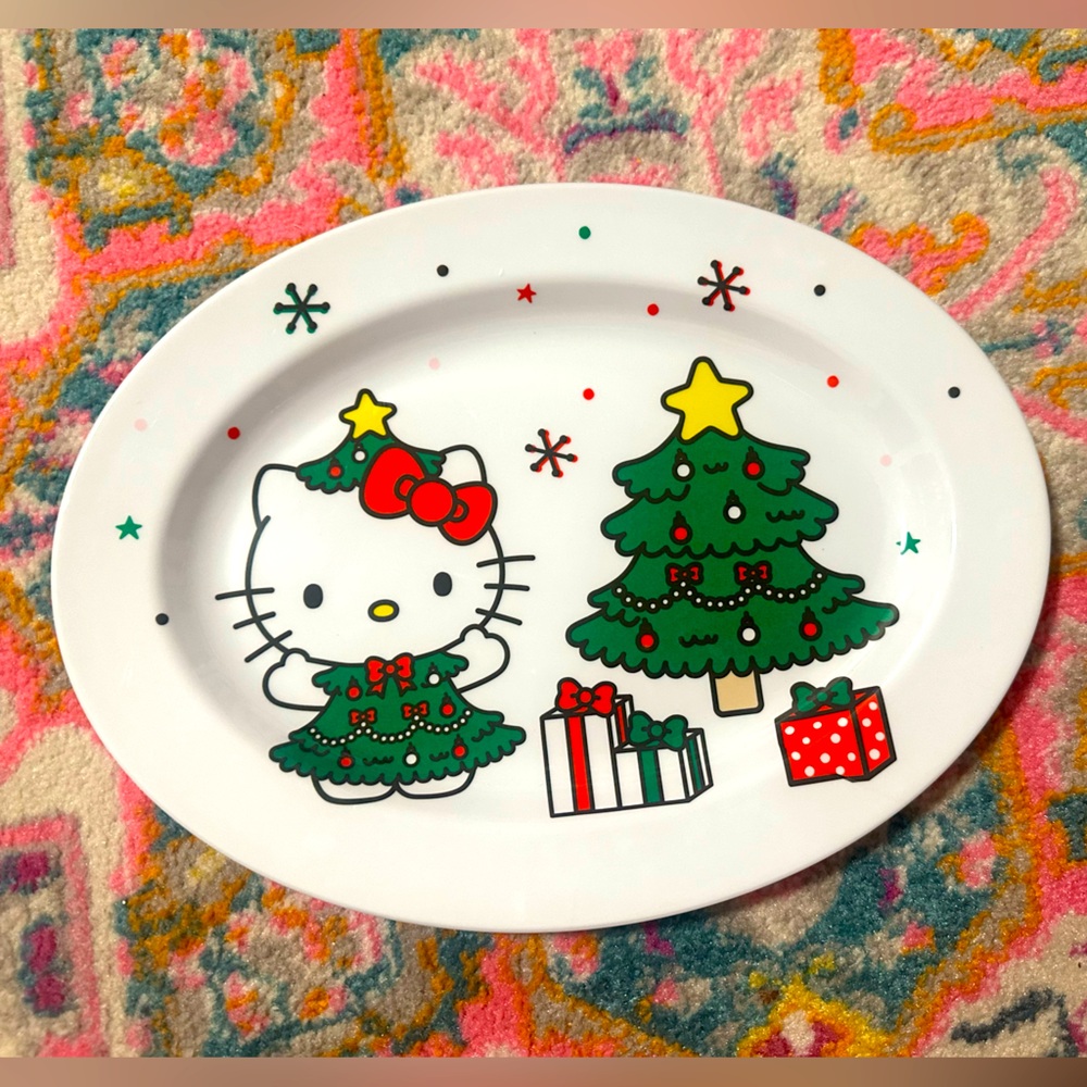 Xmas Hello Kitty Platter